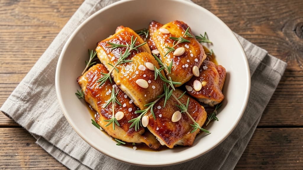 Baked Chicken Skin Recipe: Crispy-Golden Shield for Juicy Meat