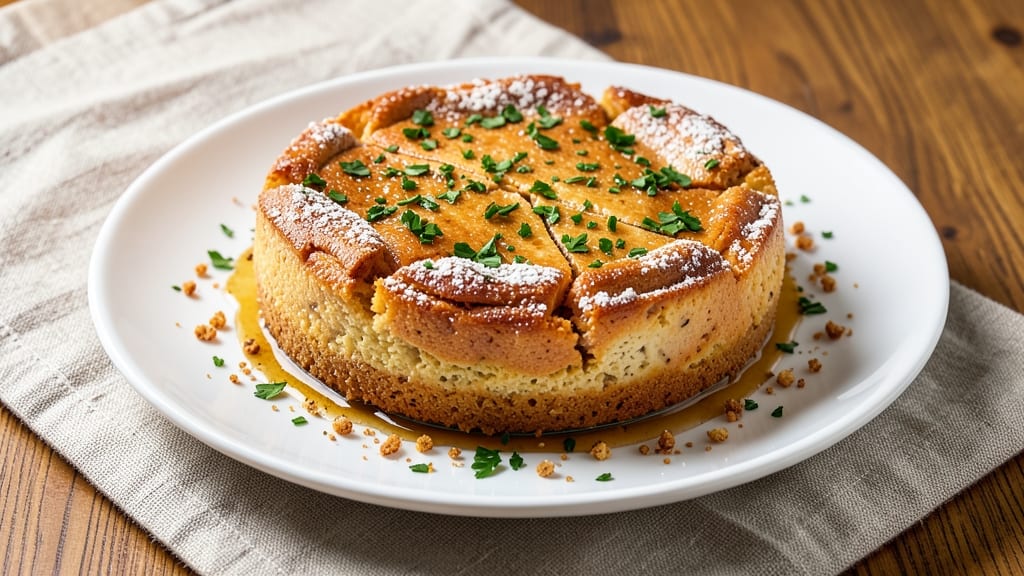 Baked Chicken Cake Recipe: Crispy Crown Over Juicy Pull-Apart Layers