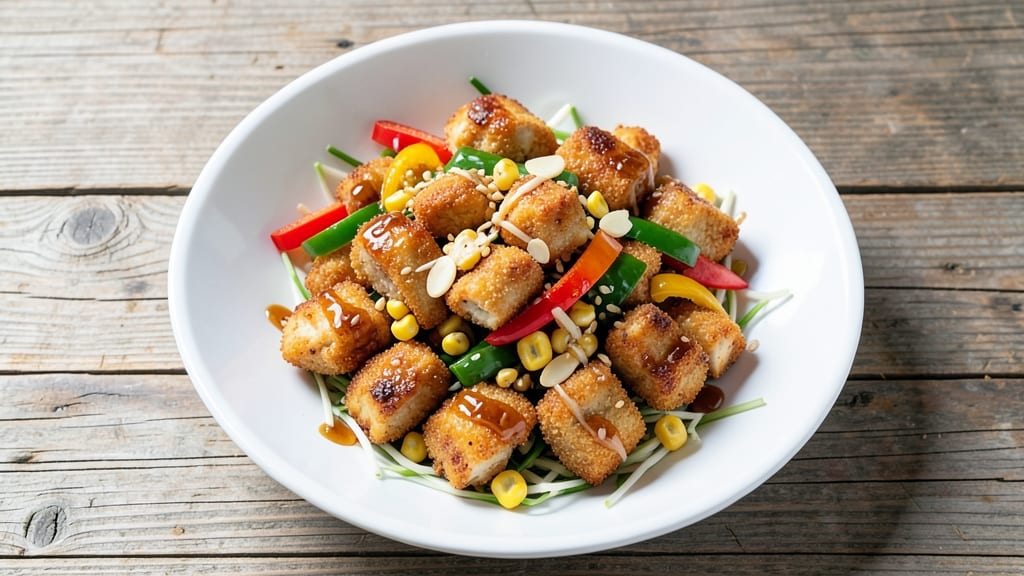 Baked Chicken Stir Fry Recipe: Crispy Edges and Savory Umami Crunch