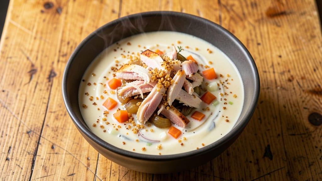 Best Cream of Chicken Soup Recipe With Milk: Ultra-Smooth Velvety Texture in One Pot