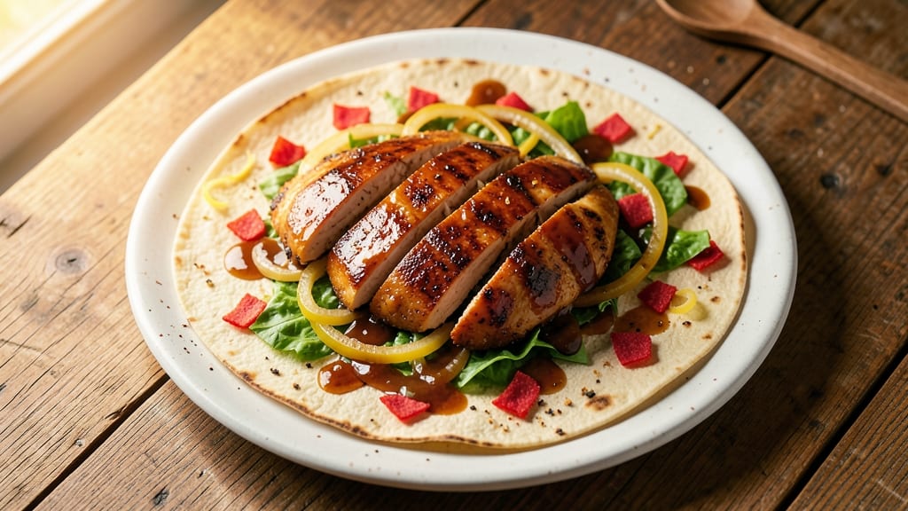 BBQ Chicken Wraps Recipe: Red Robin's Smoky-Peppered Crunch in 10 Minutes