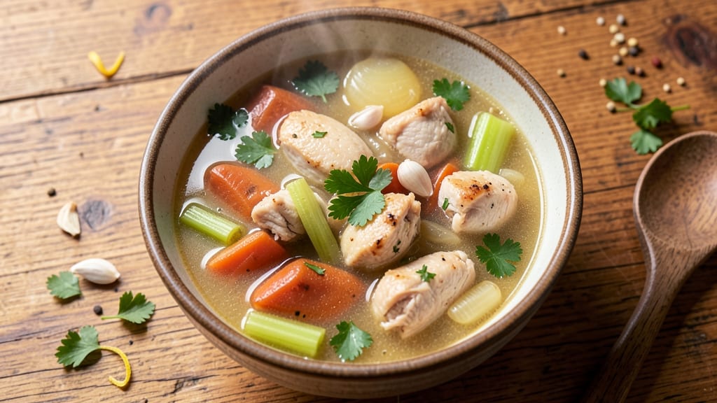 Best Homemade Jewish Chicken Soup Recipe: Matzo Ball Magic with Hearty Vegetables