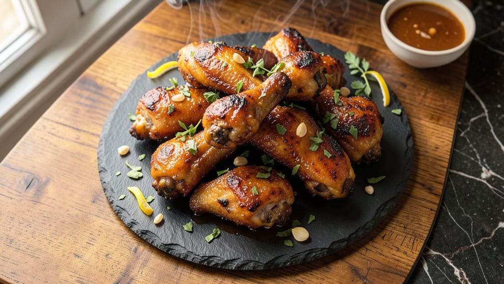 Anthony's Coal-Fired Pizza Chicken Wings Recipe: Smoky Charred Crisp With Melted Cheese Rivers
