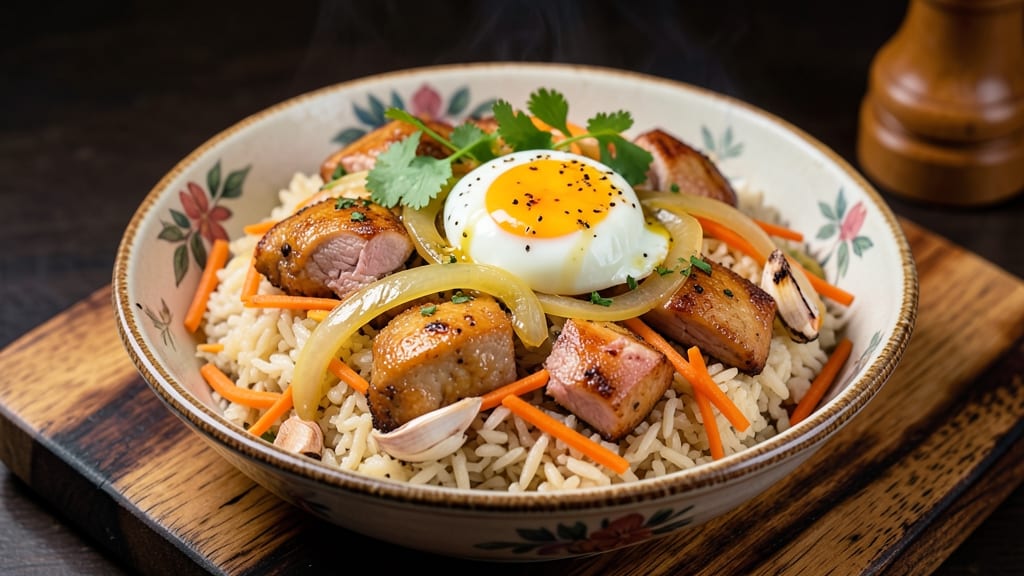 Blackstone Hibachi Chicken Fried Rice Recipe: Wok-Tossed Flavor With Crispy Egg Whites