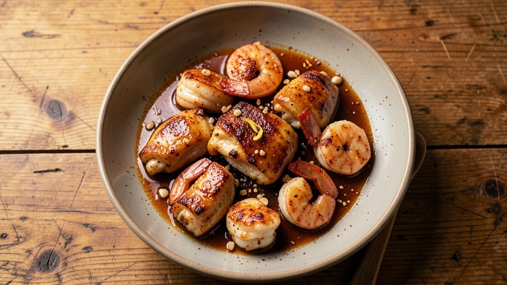 Applebee's Bourbon Street Chicken and Shrimp Copycat Recipe: Smoky Whiskey Glaze That Locks in Juicy Tenderness