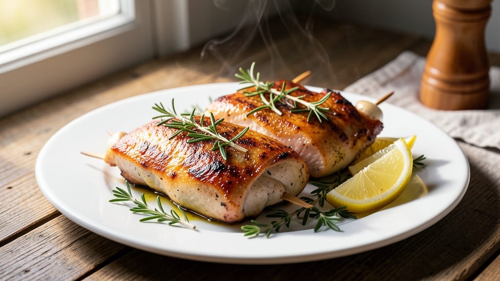 Baked Chicken Spiedini Recipe: Skewered Elegance With Juicy, Charred Bites