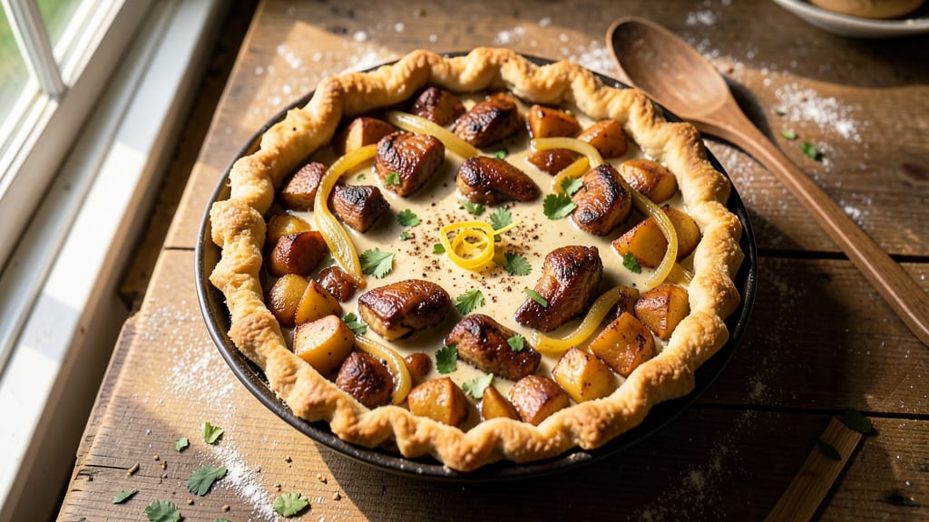 Australian Chicken Curry Pie Recipe: Flaky Pastry Envelopes Filled With Spiced Chicken and Creamy Tomato Sauce