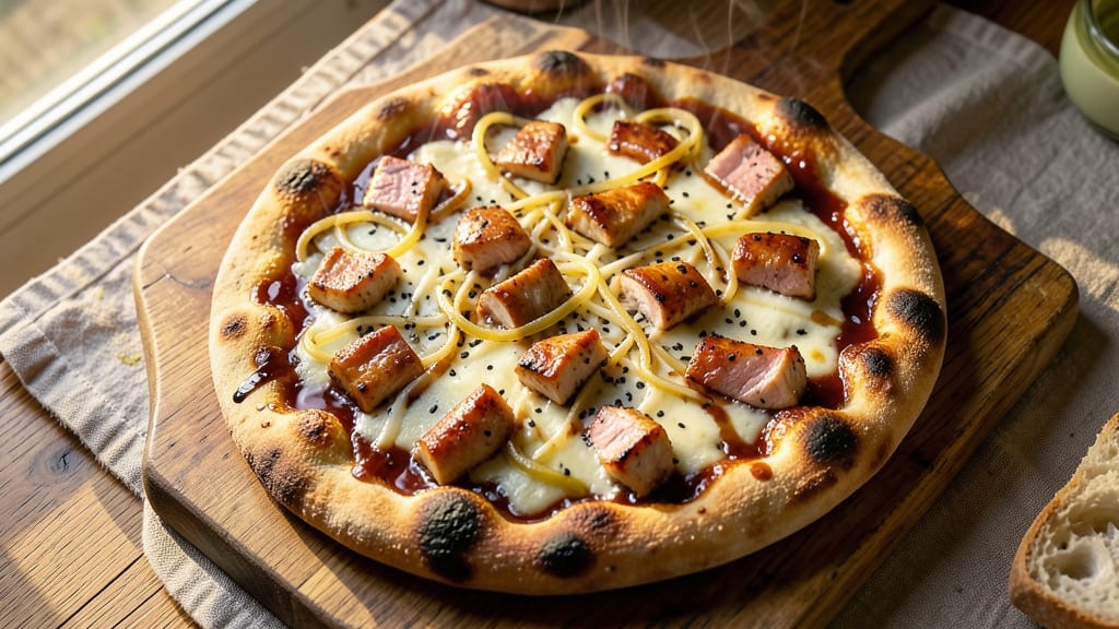 BBQ Chicken Pizza Topping Recipe: Smoky-Sweet Crust With Juicy Pull-Apart Magic