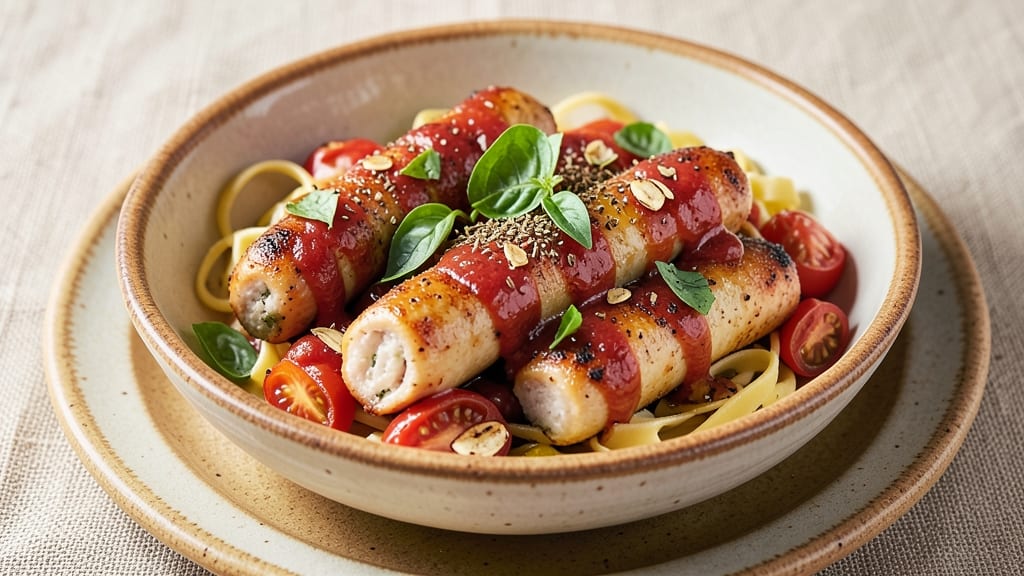 Aldi Tomato Basil Chicken Sausage Recipe: One-Pan Herb-Packed Dinner in 30 Minutes