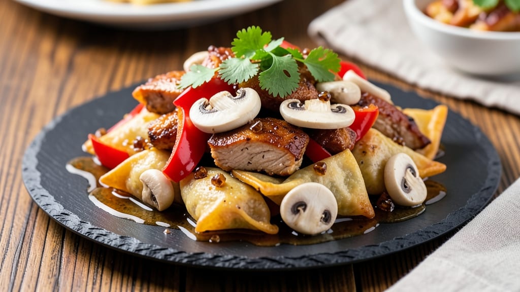 Applebee's Chicken Wonton Stir Fry Recipe: Crispy Wonton Bites with Sweet-Savory Sauce
