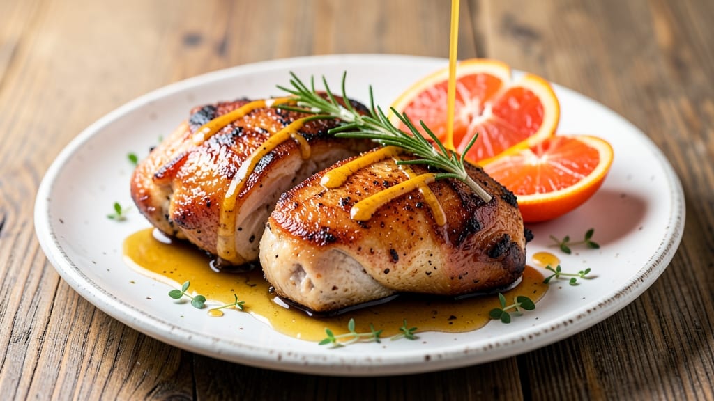 Baked Chicken With Orange Juice Recipe: Zesty Citrus Glaze for Juicy Results