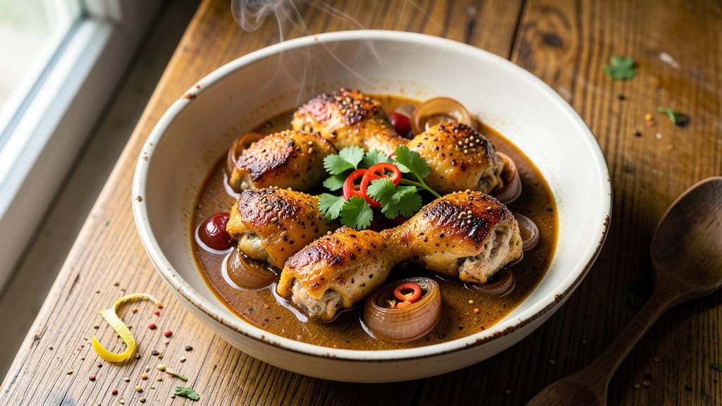 Baked Curry Chicken Legs Recipe: Spiced Golden Crust Meets Tender Meat