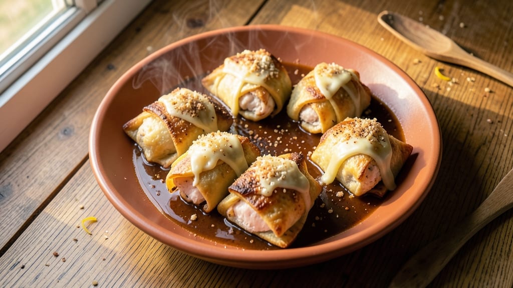 Baked Chicken Poppers Recipe: Spiced Tortilla Crusts and Melty Pepperjack Rivers