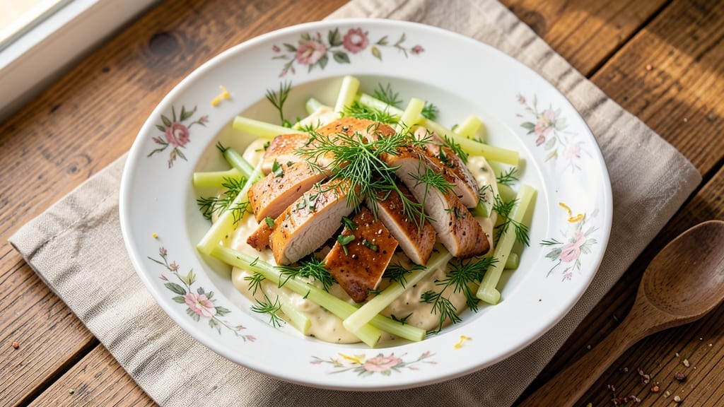 American Chicken Salad Recipe: Crunchy Celery and Herb-Packed Bites