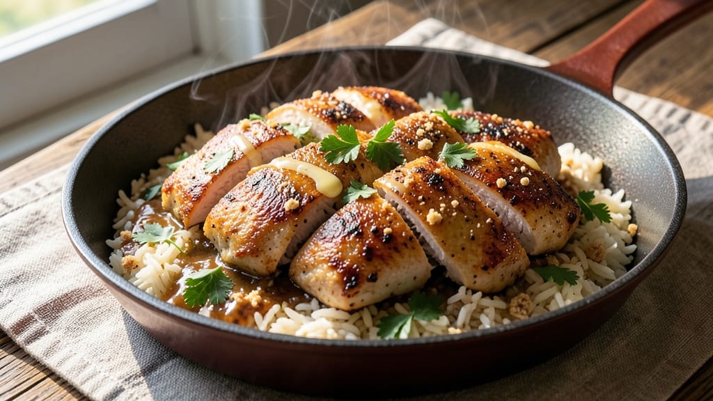 Campbell's Supper Bakes Herb Chicken With Rice Copycat Recipe: One-Pan Creamy Herb Magic