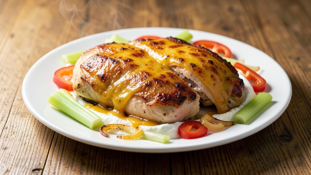 Chicken Bake Copycat Recipe: Crispy Celery Crown Over Melty Cheddar Bliss