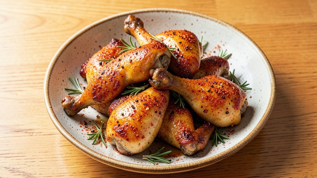 Chicken Legs and Wings Recipe: Smoky Dry-Rub Crisp With Juicy Centers
