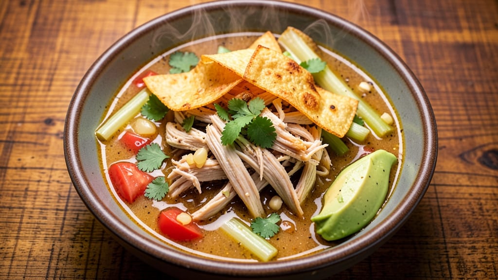 Chili's Chicken Tortilla Soup Copycat Recipe: Celery Crown Crunch Meets Smoky Ranch Depth