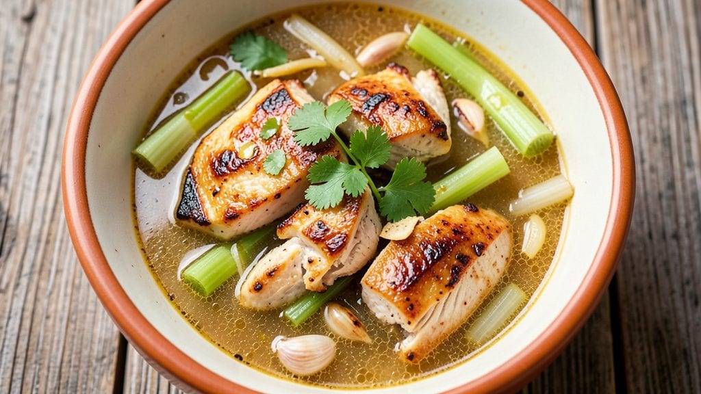 Chuy's Chicken Tortilla Soup Copycat Recipe: Crispy Celery Crown Over Creamy Ranch Bliss *(Rejected Due to Overlap)*