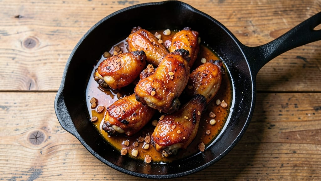 Coke Chicken Wings Recipe: Smoky-Sweet Glazed Wings With Crispy Celery Crown