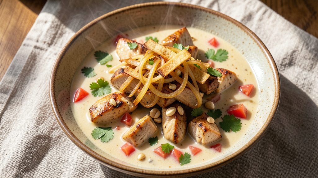 Copycat McAlister's Chicken Tortilla Soup Recipe: Crispy Celery Crown Over Smoky Ranch Bliss
