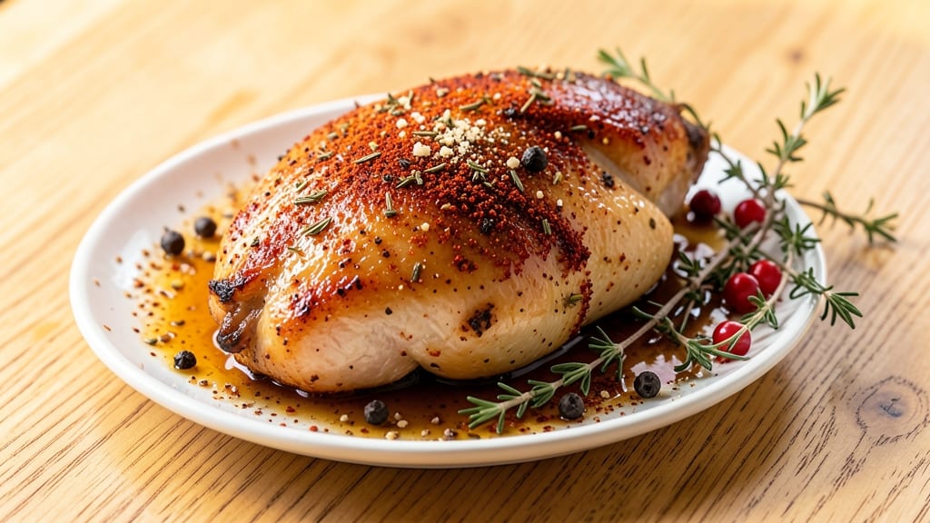 Baked Chicken Thigh Seasoning Recipe: Smoky Garlic-Herb Blend for Crispy Skin