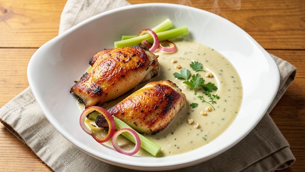 Baked Chicken with Cream of Celery Soup Recipe: One-Pan Meal with Savory Depth