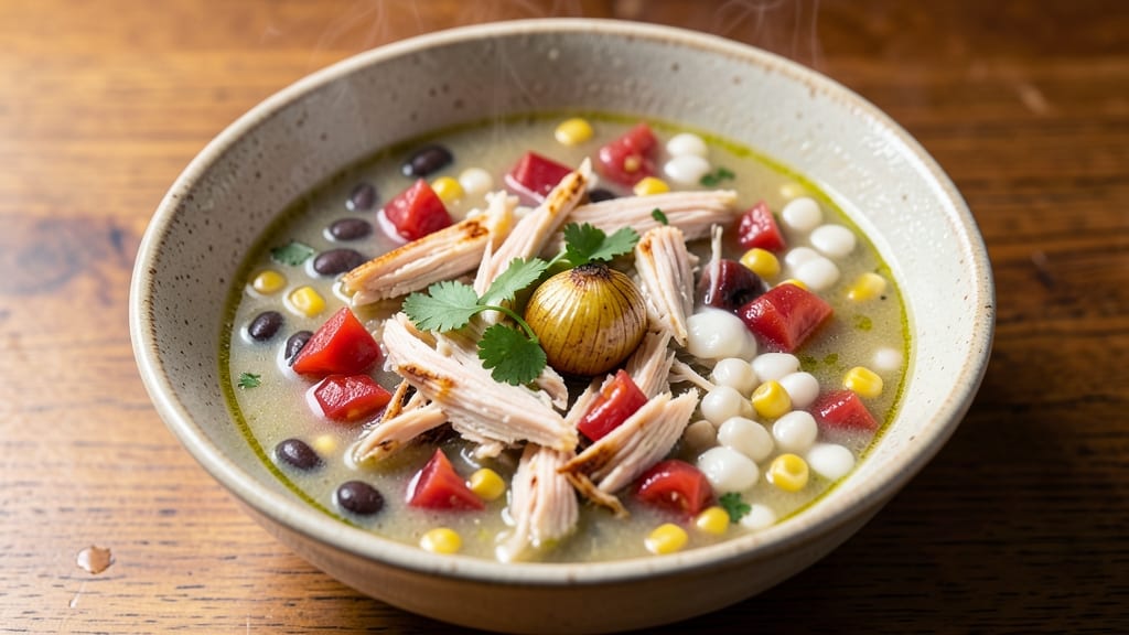 Betty Crocker's Chicken Tortilla Soup Recipe: Crispy Tortilla Crown Over Smoky Chicken Gravy