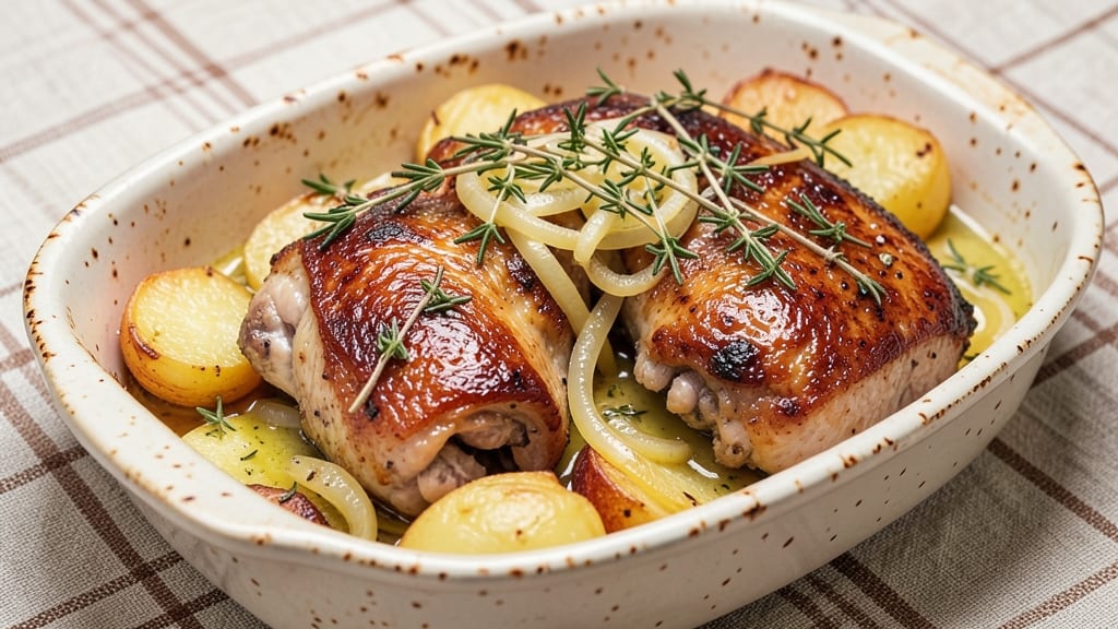 Grandma's Chicken Bake Recipe: Herb-Infused Comfort with Crispy Top Layer